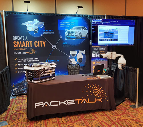 TradeShow-SD Packetalk Booth